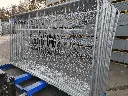 Clôture grillagée renforcée 3,5 x 2 m 