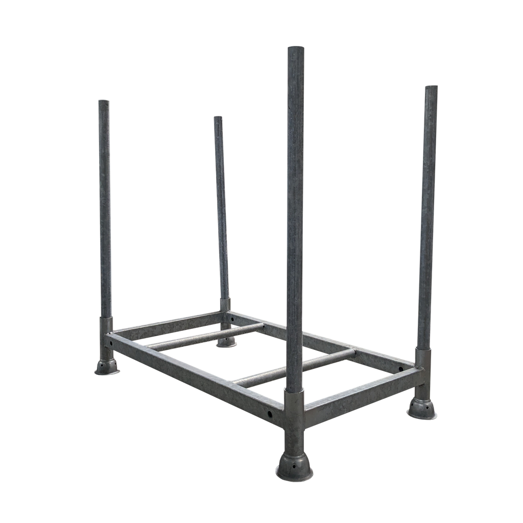 Rack de rangement garde-corps grillagés