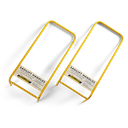 Poignées de manutention pour plaques de passage véhicules lourds