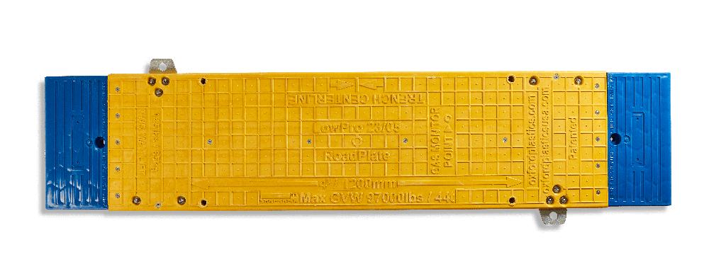 Elément central pour plaque de passage pour véhicules lourds [2300 x 500 mm]