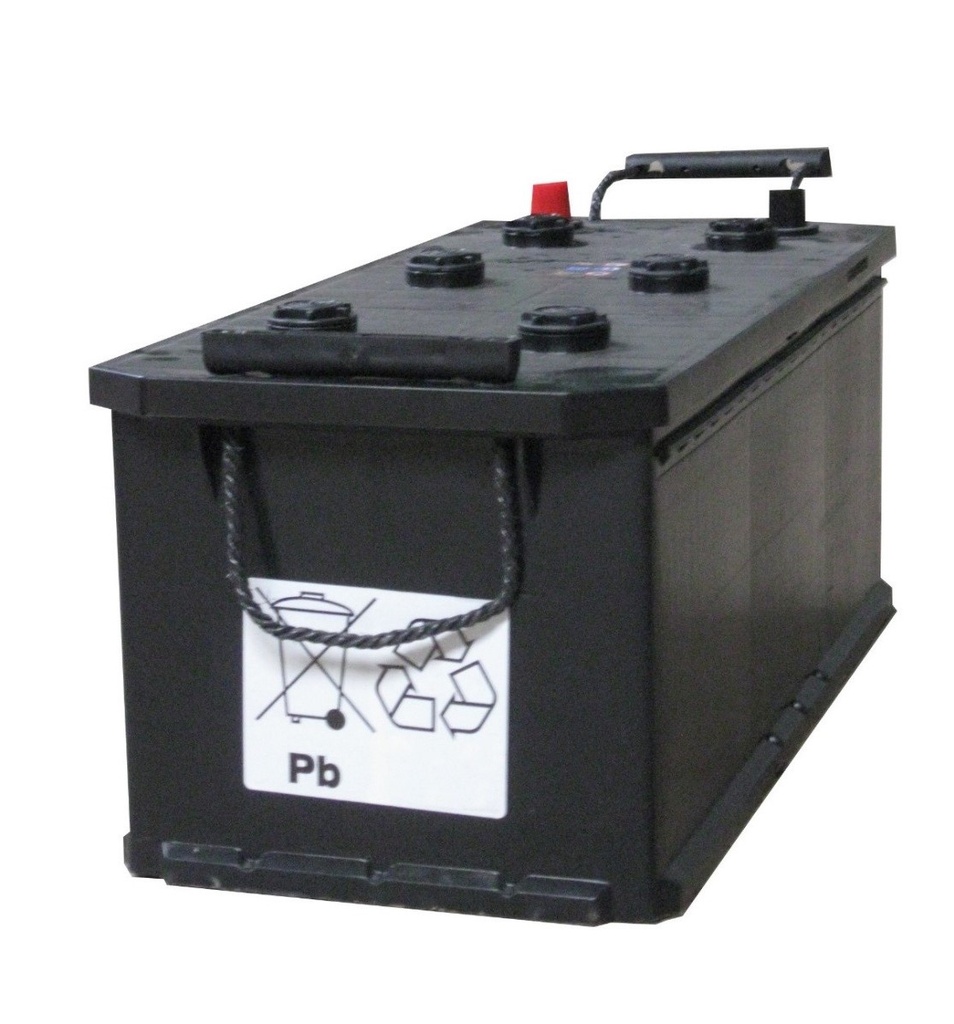 Batterie 12 V 180 AH Décharge lente - pour feux temporaires