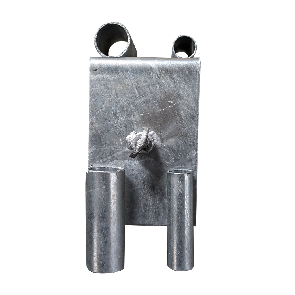 Coulisseau réversible pour poutrelle avec réservations galvanisé