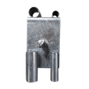 Coulisseau réversible pour poutrelle avec réservations galvanisé