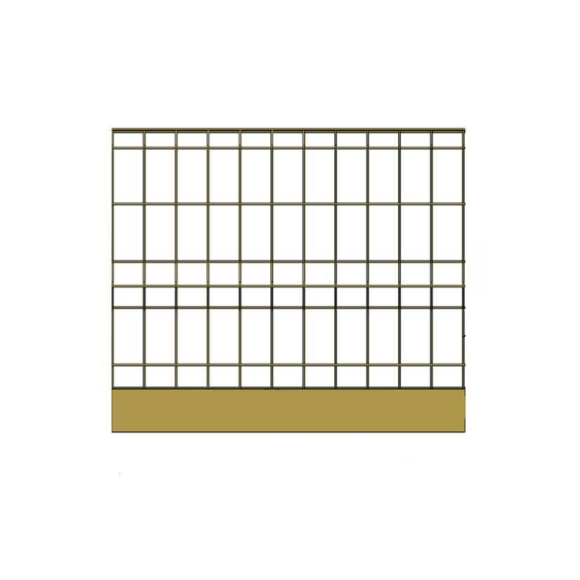 Panneau garde-corps grillagé 1210 mm Classe A