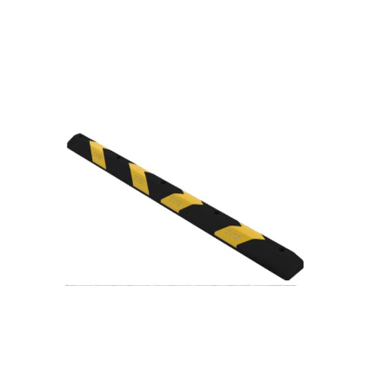 Butée de parking noir/jaune 1900 mm