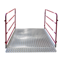 Passerelle piétons PMR en aluminium PolyAxessⓇ