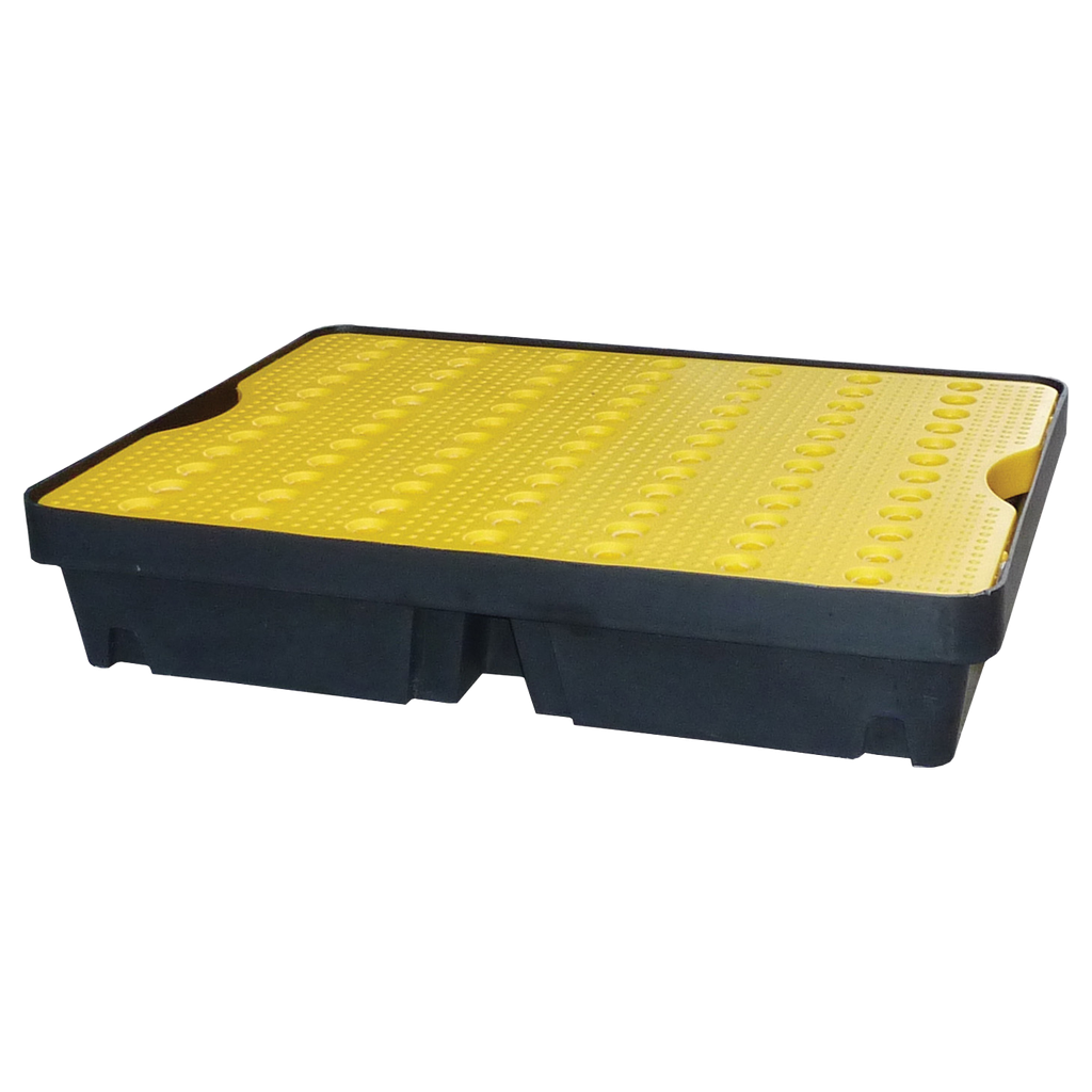 Bac de rétention avec caillebotis