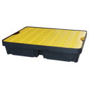 Bac de rétention avec caillebotis