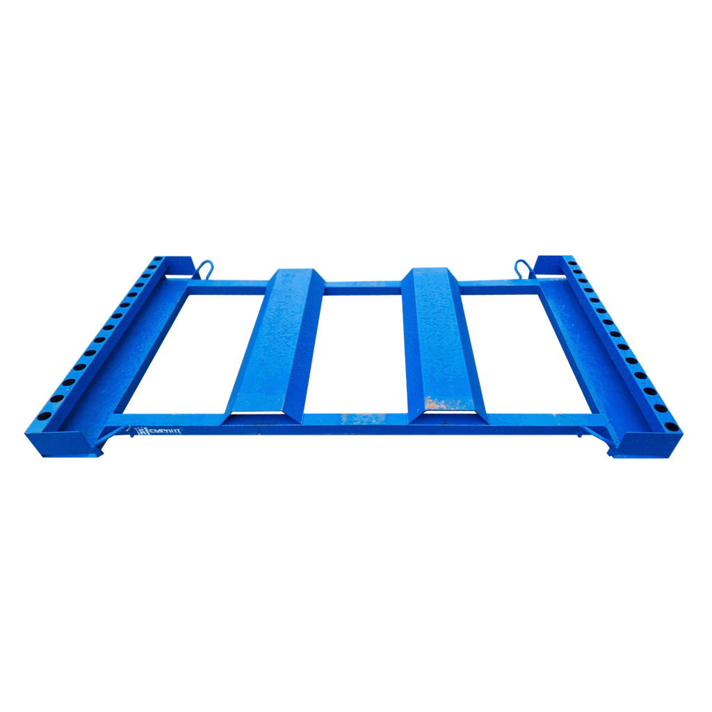 Rack de rangement vertical pour clôtures bardées