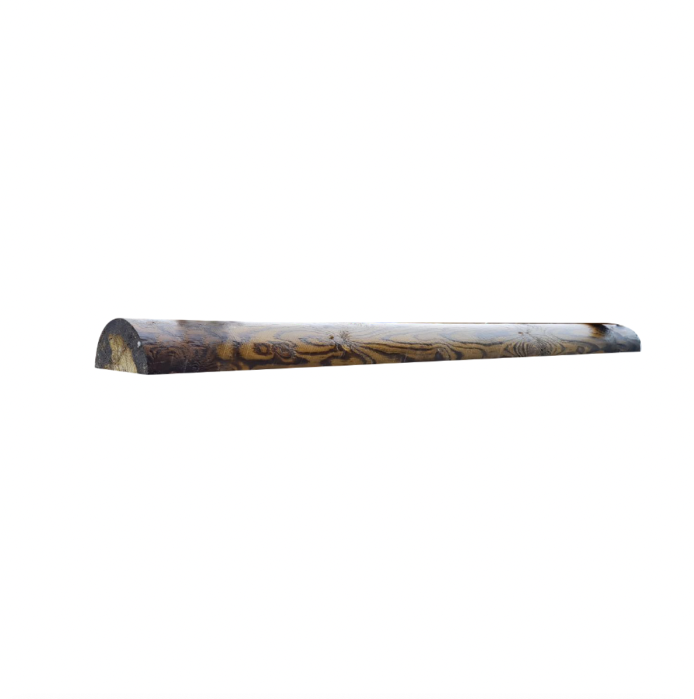 Butée de parking bois - dim 140 x H70 x 2000 mm
