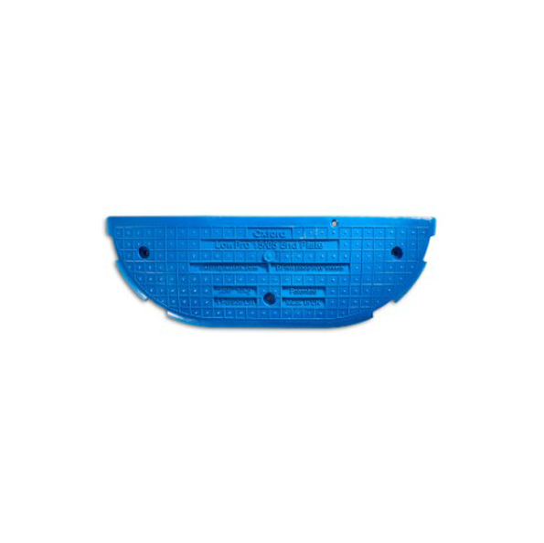 Elément d'extrémité pour plaque de passage véhicules lourds [1500 x 500 mm]