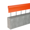 Gouttière de sécurité pour fers