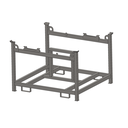 Rack de transport et stockage pour pont lourds en composite