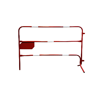 Barrière TP KUBE rouge Ø 25 mm 