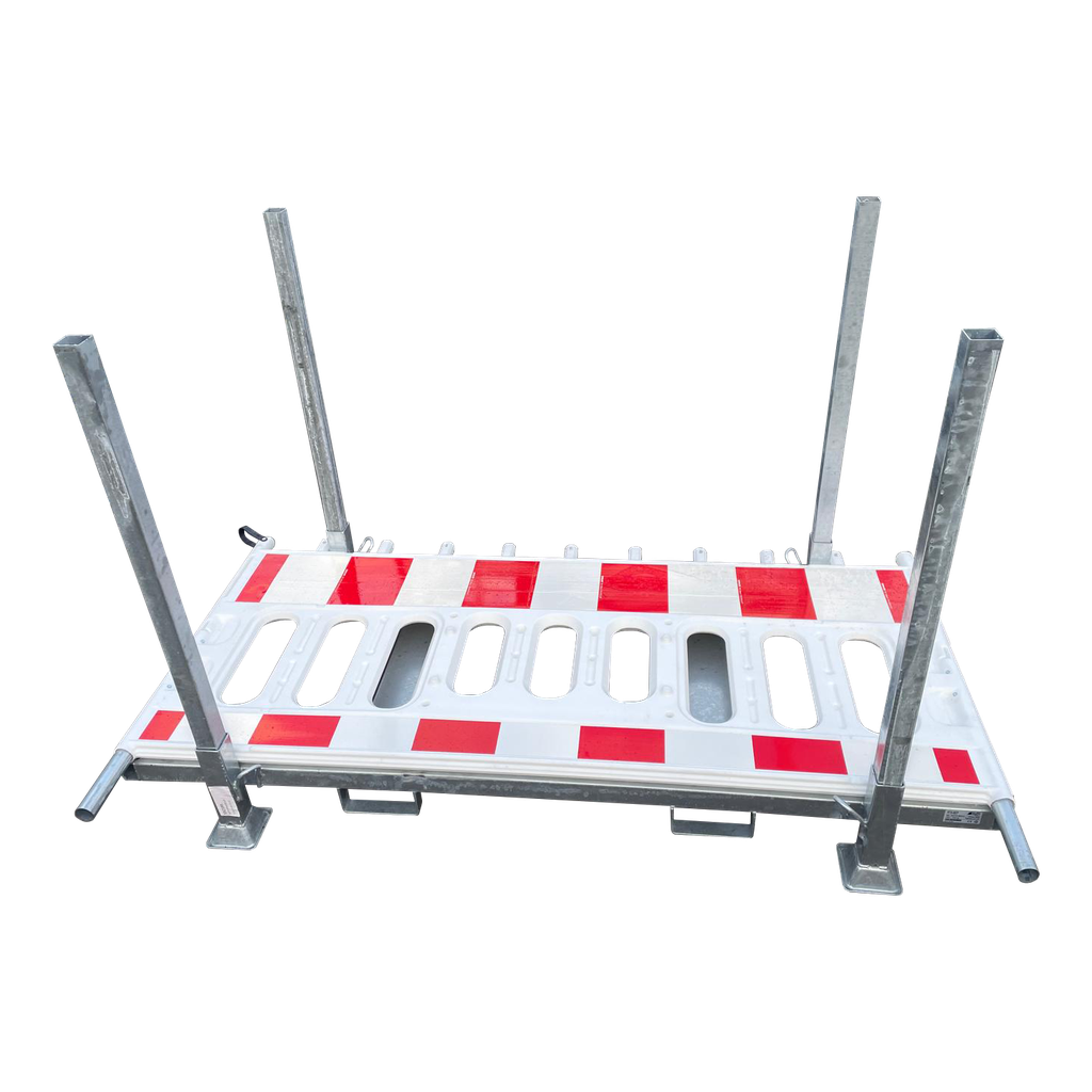Rack de transport et stockage pour barrières PEHD BEP-01