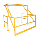 Barrière écluse basculante