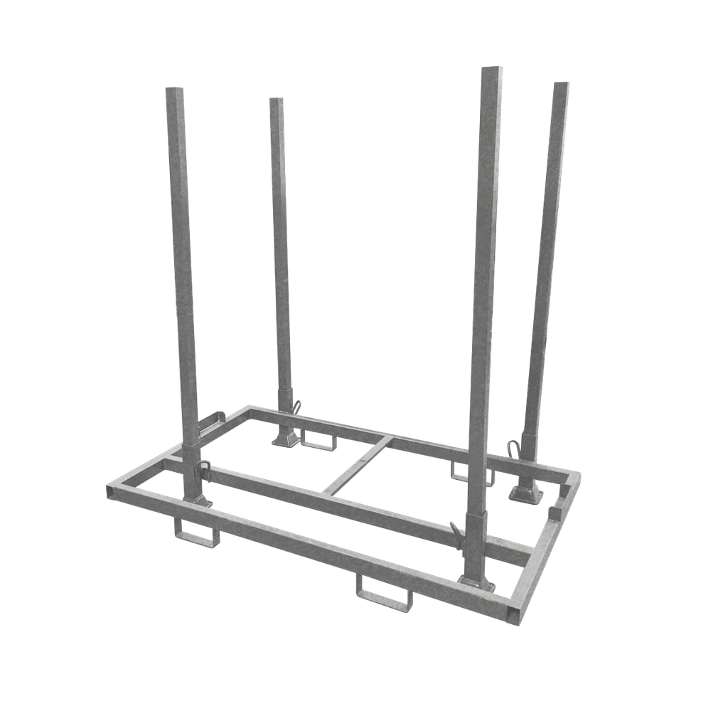 Rack de transport et stockage horizontal 50 barrières TP