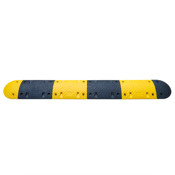Ralentisseur passe-cable jaune et noir H7 cm