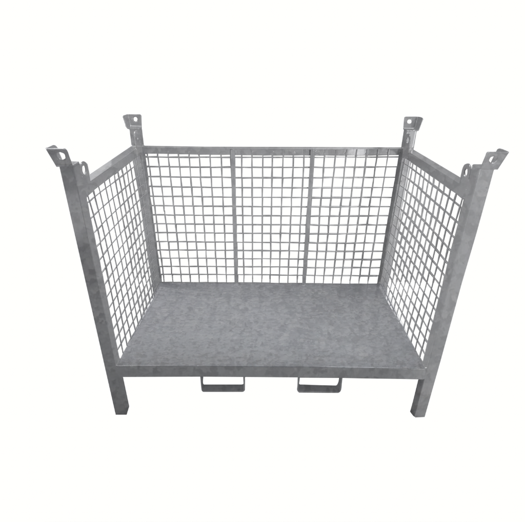 Rack de rangement galvanisé pour plots Déclassé
