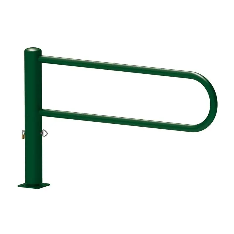 Barrière tournante laquée