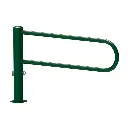 Barrière tournante laquée