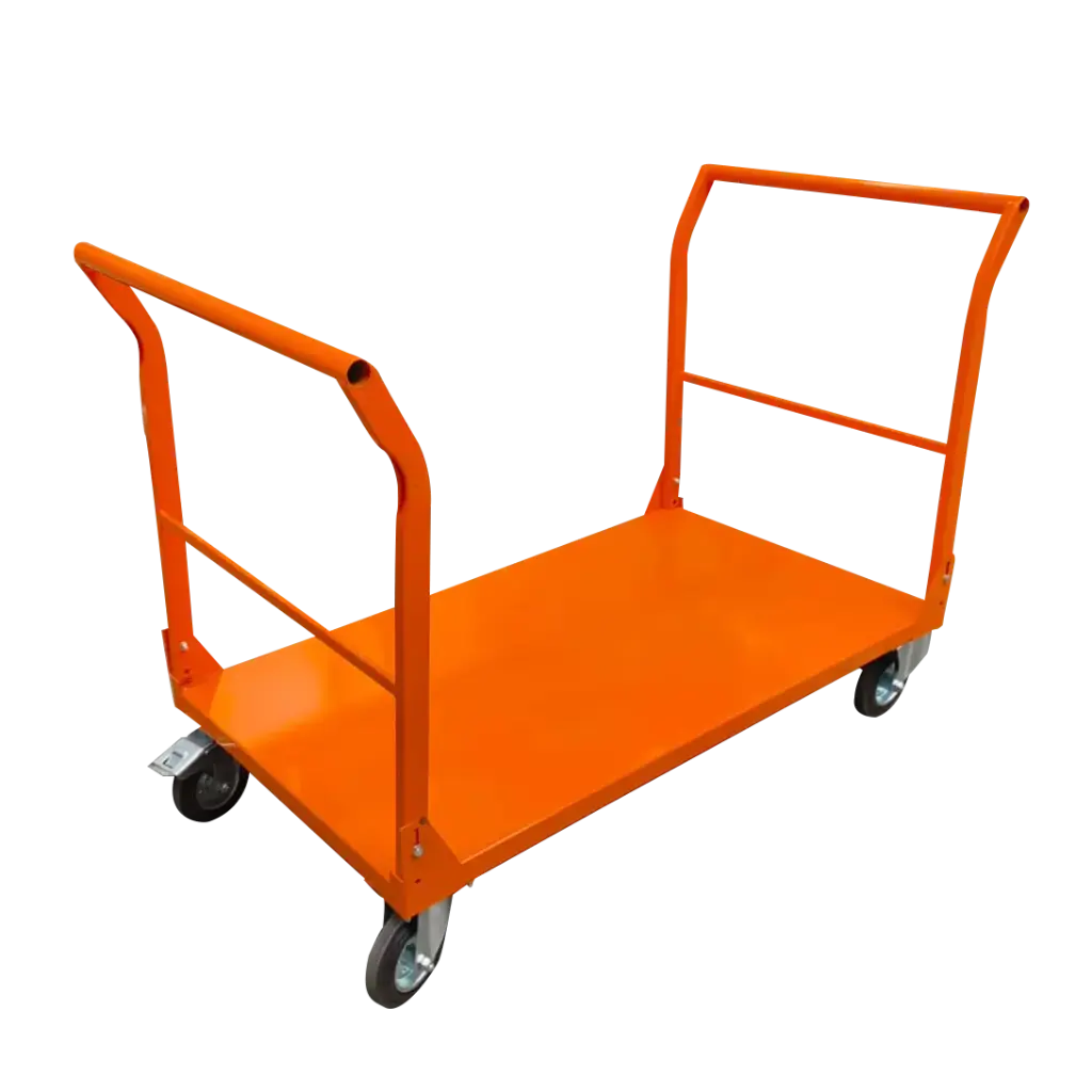 Chariot à main - plateforme 1200 x 600 mm