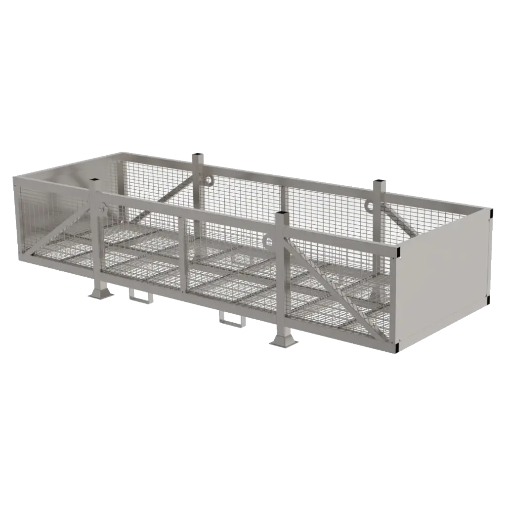 Panier de stockage renforcé grande longueur 3 mètres