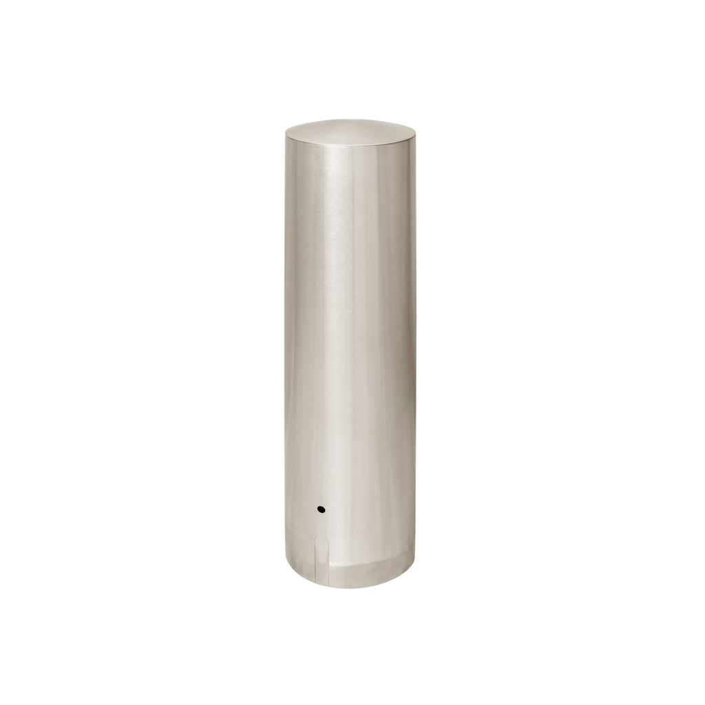 Borne anti bélier Inox brossé - tête bombée
