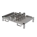 Rack de stockage pour panneaux sur mats