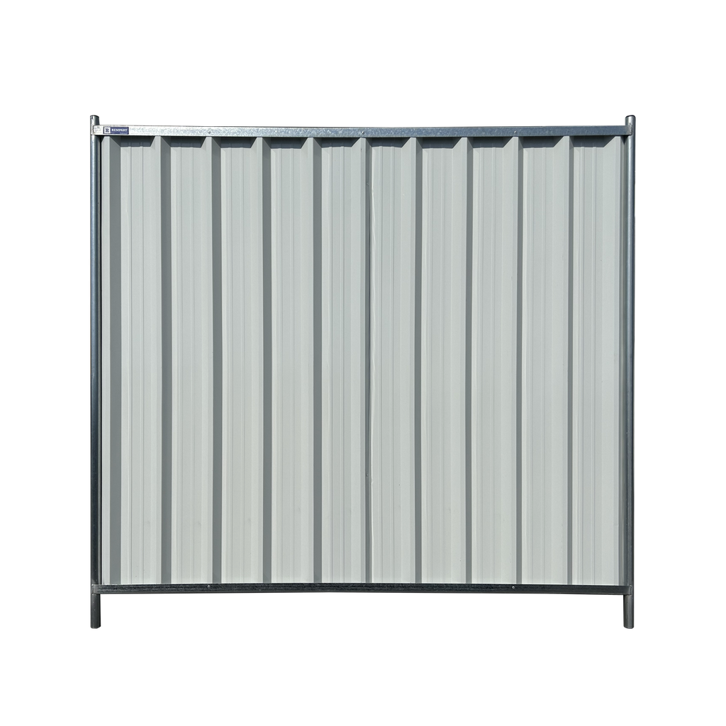 Clôture bardée blanche 2,2 m x 2 m