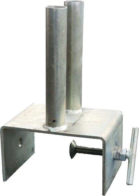 Support clôture pour GBA béton