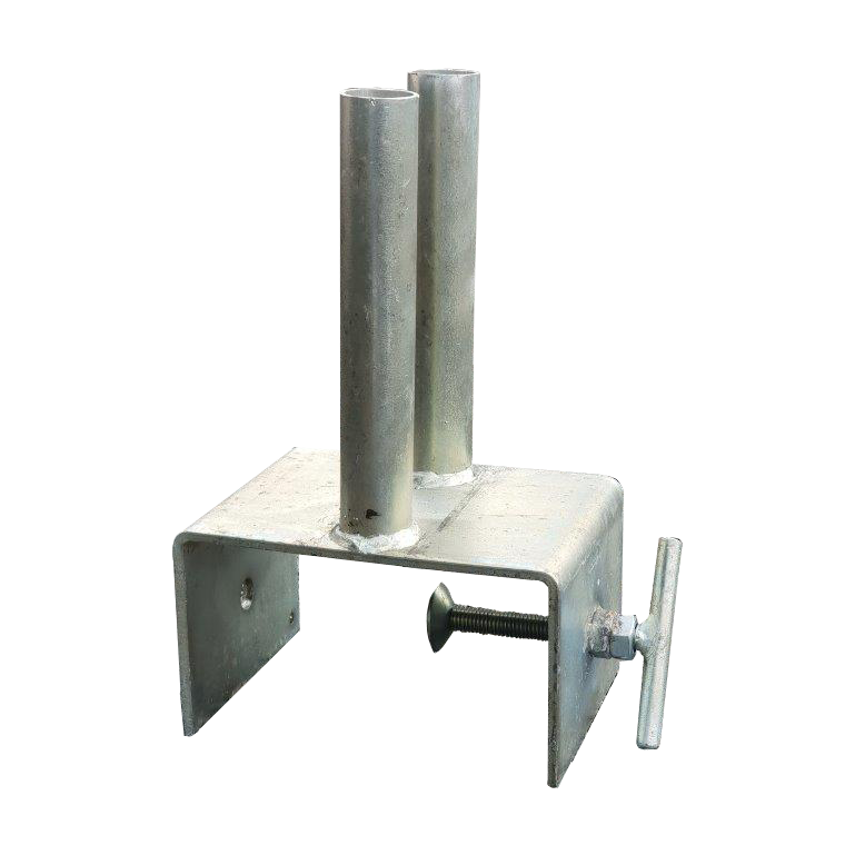 Support clôture pour GBA béton