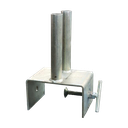 Support clôture pour GBA béton