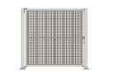 [02-P3/1-BA] Portail premium battant 2,2 m - 1 vantail (Bardé)