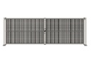[02-P3/6-BA] Portail premium battant 6,4 m - 2 vantaux 3 m (Bardé)