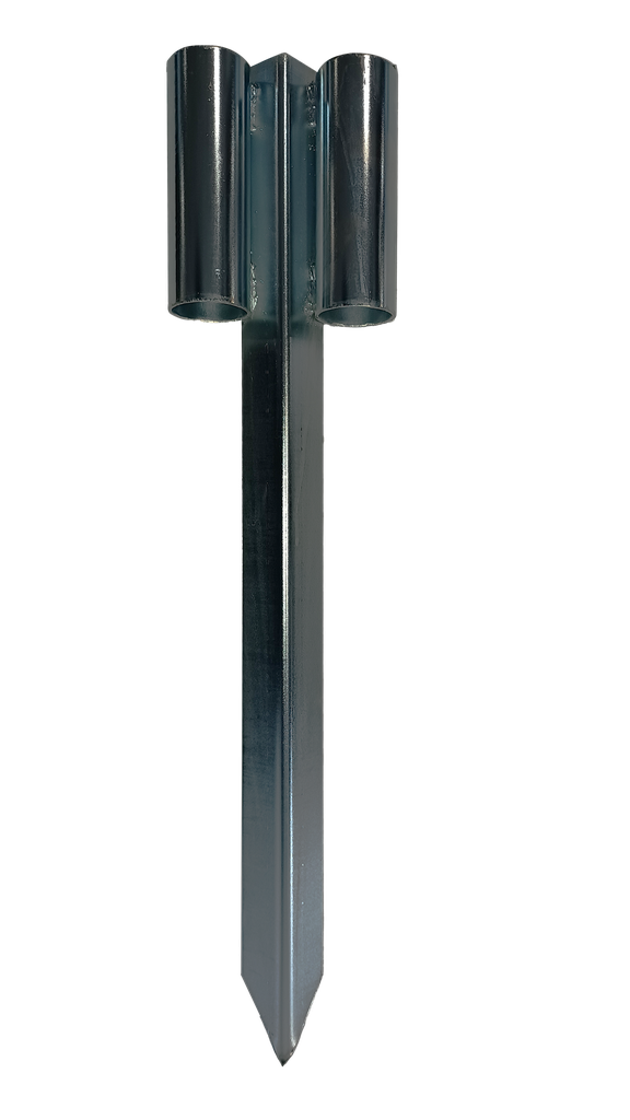 Piquet double fourreau