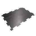 Plaque de protection PP alvéolaire renforcée Puzzle ép. 5mm 1200 x 800 mm noir 