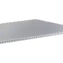Plaque de protection PP alvéolaire ép. 2mm translucide 2400 x 1200 mm 