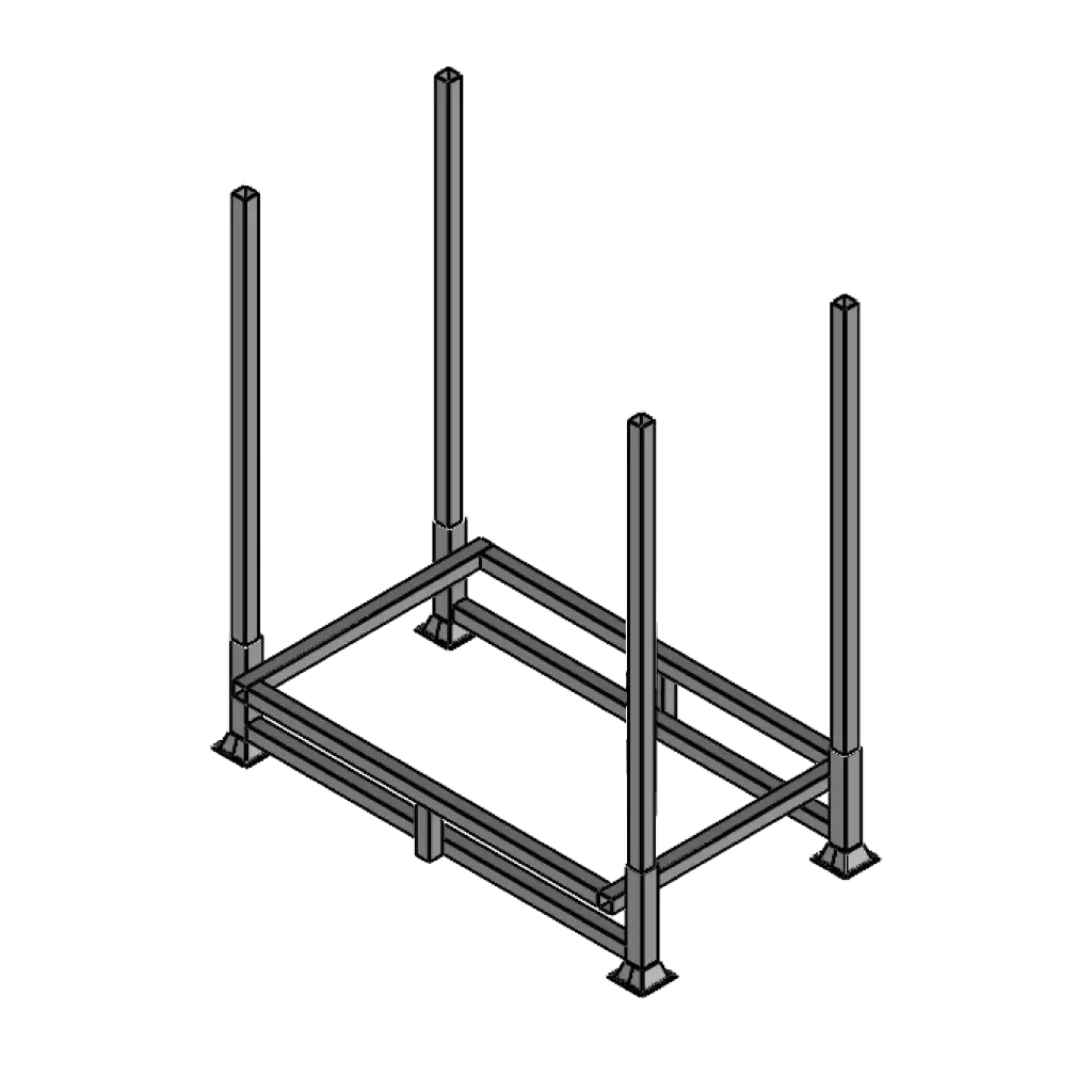 Rack de stockage pour Barrière de police éco