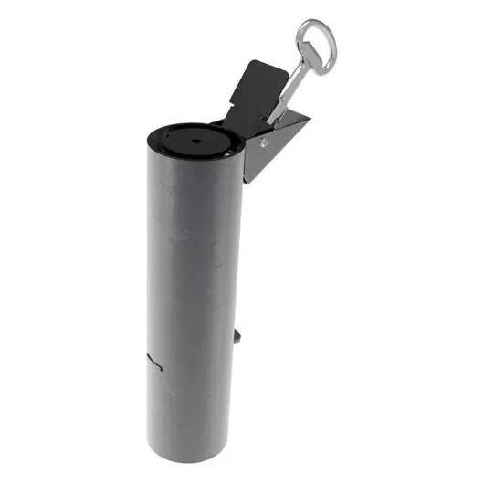 Fourreau d'amovibilité avec clé latérale