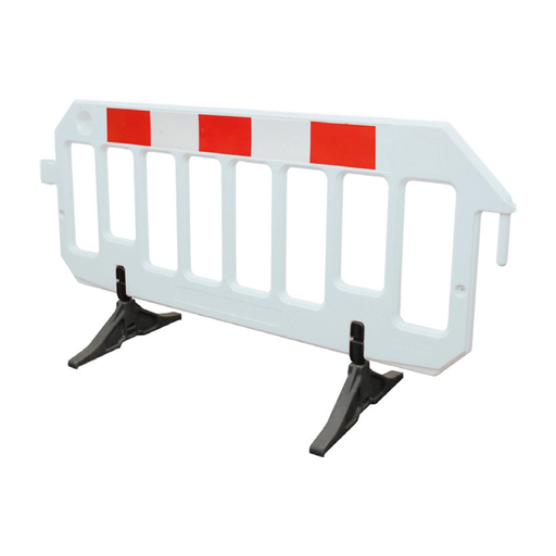 [02-BEP-2] Barrière de police PEHD avec pieds