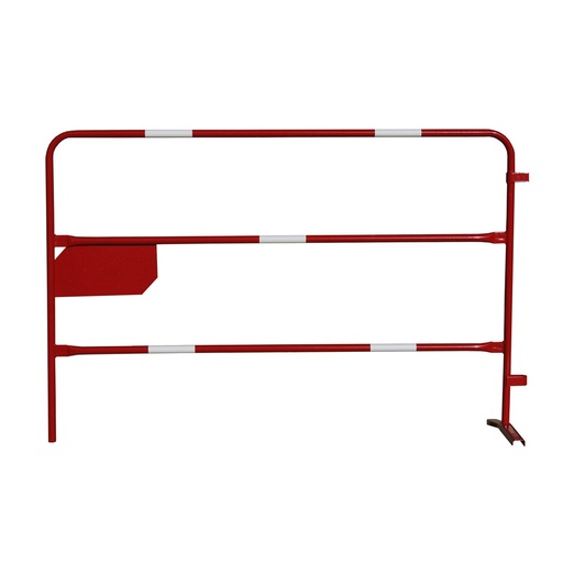 [02-BTP-1] Barrière TP rouge Ø 25 mm