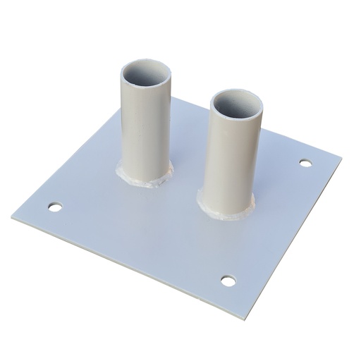 [02-PLA-1] Platine renforcée pour clôture mobile