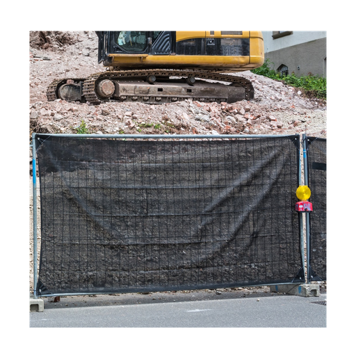 Bâche microperforée pour clôture