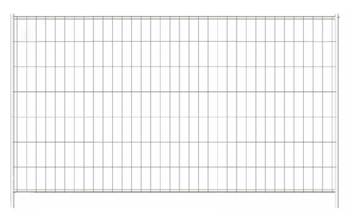 [02-CG-1] Clôture Grillagée 4 tubes haute qualité Rempart® 3,5x2m - Garantie 1 an