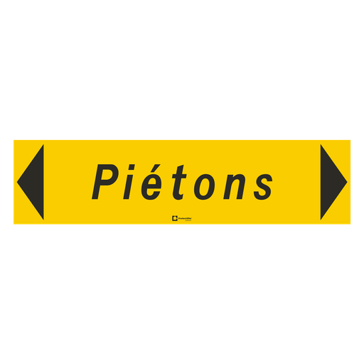 Panneau de cheminement de chantier - Eco