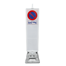Totem sur K5C avec emplacements pour arrêté municipal