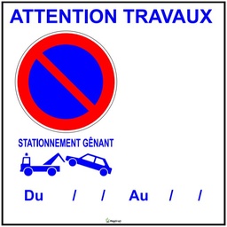 Panneau stationnement interdit éco