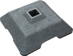 [01-SK1-3] Socle carré PVC - 11 Kg