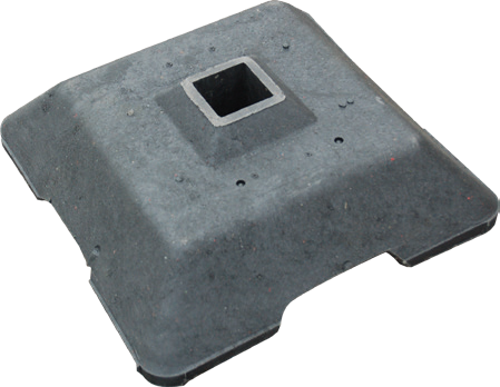 [01-SK1-3] Socle carré PVC - 11 Kg